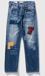 [閒置放售] FDMTL FUNDAMENTAL CLASSIC STRAIGHT STRAIGHT DENIM CS91-INDIGO SIZE W 30 腰 👖 🇯🇵 日本製 牛仔褲 細節 貓鬚 