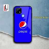 HP {LL1952} Softcase Glitter Realme C11 C12 C15 C20 C21 C25 C25S C21Y C25Y Narzo 20 30A Case Glossy 