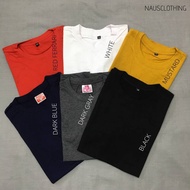 microfiber t shirt baju lelaki t shirt men PLAIN T-SHIRT (T-SHIRT KOSONG) 190GSM