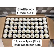 Secondhand/Used Badminton Shuttlecock (13pcs/tube)