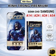 Samsung A14, A24, A34, A54 premium tempered glass full screen phone screen protector