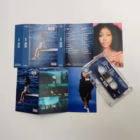 R&B SZA Doja Cat Music Tape SOS Album Kill Bill Music Record Cassettes Cosplay Walkman Car Recorder 