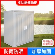 Outdoor Assembled Sundries Cabinet Balcony Ark Storage Cabinet Outdoor Storage Cabinet Shoe Cabinet Plastic Storage Locker Storage Cabinet/Outdoor Storage Cabinets Storage Boxes /