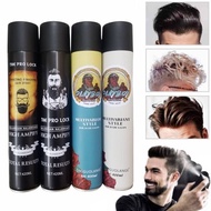 Hair Spray Strong Hold Saloon Barber Spray Rambut Lelaki Luxurious 420ML 头发定型喷雾