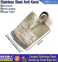 NEW!! Cangkul Pacul Sawah Stainless Steel Anti Lengket Anti Karat Cap
