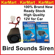Car 12V Siren Bird Sounds siren Car Accessories Horn Motorcycle 636 Bird Sound Siren Spare Part