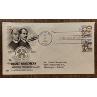 US First Day Cover: 75th Anniversary of Powered Flight (1903-1978); Issued: 23 September 1978