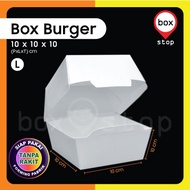 Burger Box - Burger Box - Burger Box - WHITE-L (50 pcs)