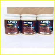 ☽ ✿ ❥ DAVIES MCS-500 Megacryl Flat Latex Paint White 1L