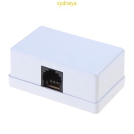 RJ45 to RJ11 Netword Telephone Converter Telephone Adapter ABS Materials