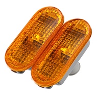 1Pair Amber Side Marker Lights For VW Golf Jetta MK4 Passat B5/B5.5 No Bulb