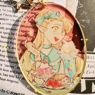 Dungeon Meshi Afternoon Tea Anime Keychain Women Marsilla Acrylic Key Chain Man Farin Key Ring Delic