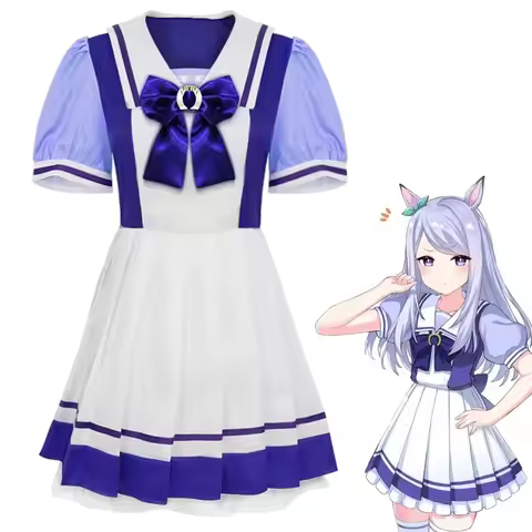 Anime Uma Musume Pretty Derby Cosplay Costume Toukai Teiou School Uniform Gold Ship Special Week Cos
