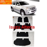 Isuzu Alterra nomad rubber car mat with piping Isuzu Alterra Custom Fit nomad carmat Alterra carmat