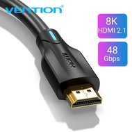 Vention 8K HDMI 2.1 Cable 8K 60HZ 4K 120Hz 3D High Speed HDCP2.2 HDMI Cable for PS4 Splitter Switch Box Extender Audio