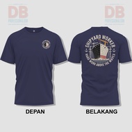 Shipyard Worker T-Shirt | Short Sleeve Ship Galangan Worker T-Shirt