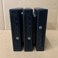 Mini pc hp G1 core i3 gen4 Ram 4Gb Hdd 500Gb bagus buat kerja