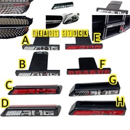 Emblem grill depan amg mercerdes cla45 cla brabus Mercedes AMG Logo AMG Emblem badge front GT grille