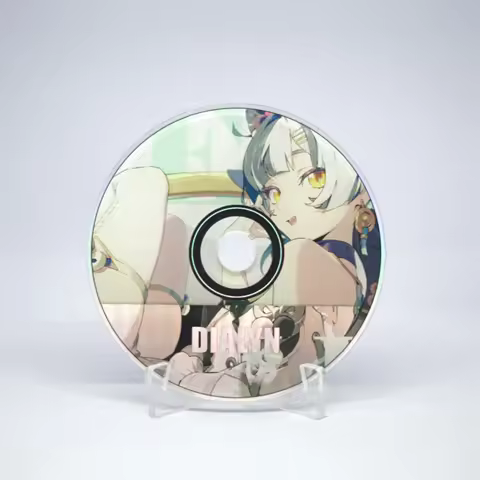 Zenless Zone Zero Acrylic Standee Dialyn Yidhari Lucia Miyabi Yuzuha Ellen CD Shape Semi-Transparent