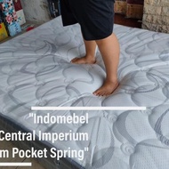 ANS New Spring Bed Central Imperium 160x200 Pocket 40 cm Kasur C Plush