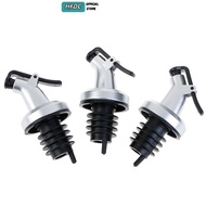 HFDC 3pcs Stainless Steel Wine Bottle Stopper Liquor Bottle Pourer Stopper Dispenser