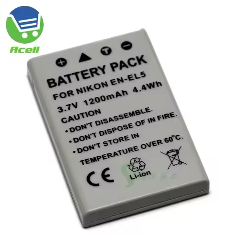 EN-EL5 Replace Battery for Nikon COOLPIX P530 P520 P510 P500 P5000 P5100 P6000 P80 P90 P3 P4 P100 S1