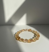 天然黃水晶隨形手珠手鍊 | 天然水晶 | 送禮