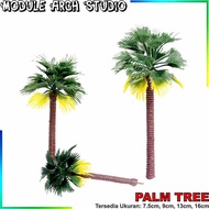 Plastic Palm Tree Model - Miniature Palm Tree