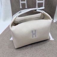 ❤️愛馬仕 ❤️奶茶色飯盒包 可改肩背 （會附上喔！）