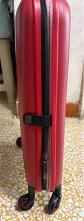 JOLLYING Red Suitcase 20吋可摺喼