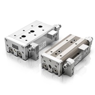 SMC Slide Cylinder Type MXQ/MXS6/8/12/16/25L-10/20/30/40/50/75/100/AS/B