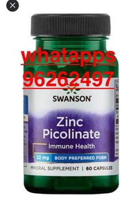 抗疫 有助免疫系統，鋅 Zinc Picolinate 22mg , 美國入口60粒裝   支持免疫系統，前列腺和視覺健康，並增強抗氧化活性。研究表明， picolinic acid能令人體更容易吸收