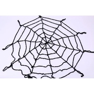 MSIA Ready Stock/ Halloween Spider Net Black Nylon Cobweb Spider Props Party Decoration Festival Spi