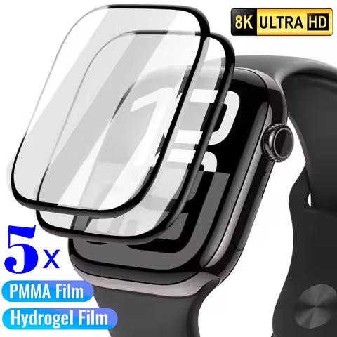 Soft Flexible Hydrogel Films for Apple Watch SE3 Screen Protector HD Composite Film Watch Cover Acce