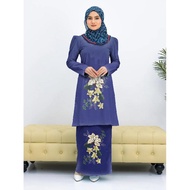 [READY STOCK] Baju Kurung Set Wanita printing baju raya 2026 Floral Grace- Baju Kurung Size XS-5XL[R