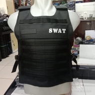 HITAM Mr. SWAT Vest|Swat Motorcycle Vest|Swat Black Vest|Swat bodyvest Vest|Latest Vest