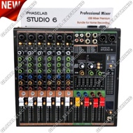 Penawaran Terbatas Mixer Audio Phaselab Studio 8 / Phaselab Studio 6 8