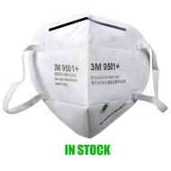 3M 9501+ KN95 Respirator Mask (with Earband)