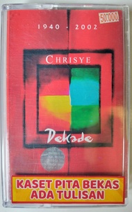 kaset pita bekas pop Chrisye album dekade