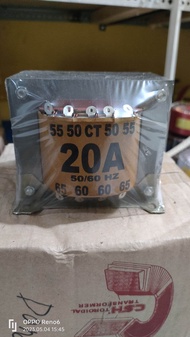 trafo 20 ampere CT 65 20 ampere CT 65