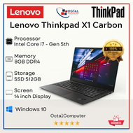 Laptop Lenovo Thinkpad X1 Carbon - Core i7/Core i5 Gen6 | RAM 8GB | SSD 1TB