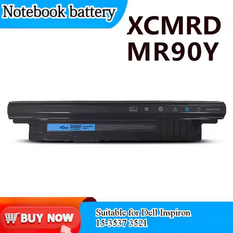 for Inspiron 15-3537 3521 15R-5521 XCMRD MR90Y Laptop Battery