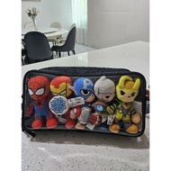 marvel hero 12cm doll and bag package