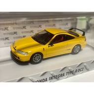 Honda integra type R (dc2) Yellow Scale 1:64