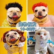 Pet Dog Cat Funny Selling Cute Wig Jarre Aero Bull Pug Golden Retriever Labrador Corgi and Shiba Inu Crossdressing Headd