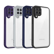 Case Samsung M22 Casing Fashion Frosted Transparent Cover For Samsung Galaxy M22 Phone Case