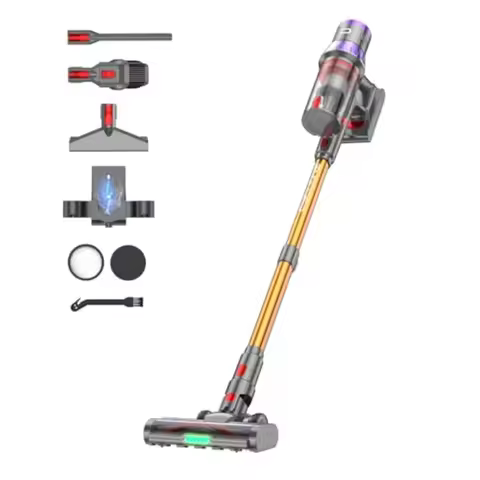 YU7 Max Cordless Vacuum Cleaner 600W 75Min 55kPa Powerful Suction Stick Vacuum Anti-Tangle Touch Scr
