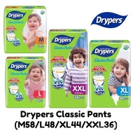 Drypers Classic Pants M58/L48/XL44/XXL36