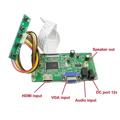 New Kit for 15.6Inch NV156FHM-N61 NV156FHM-N42 HDMI+VGA+Audio 1920x1080 LCD LED screen 30pin EDP con