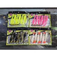 CASTING BAIT TOMAN SOFTLURE EXP DOMINATOR NOISY SHAKER 8CM